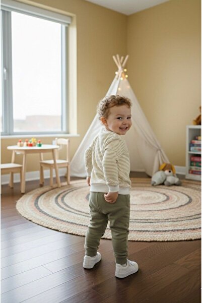 BOBBY JR KİDSWEAR Printed Baby Set