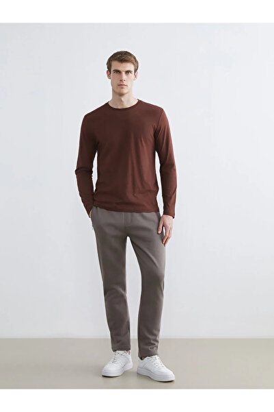 LC Waikiki Crew Neck Long Sleeve Men's T-Shirt