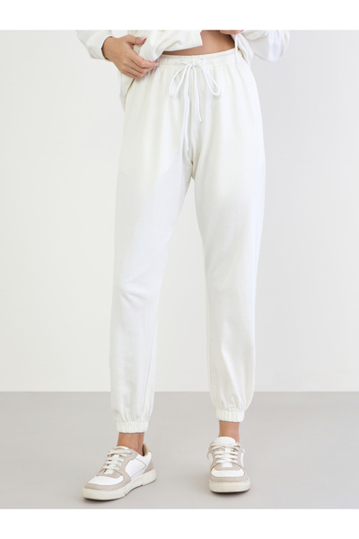 Styli Off White Oversized Hoodie and Joggers Co-Ords