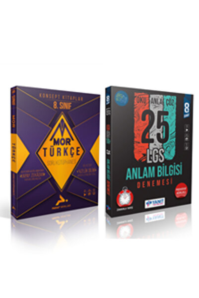 paraf yayınları Paraf 8.Sınıf Mor Türkçe Soru Kütüphanesi - Yanıt 8.Sınıf Par...