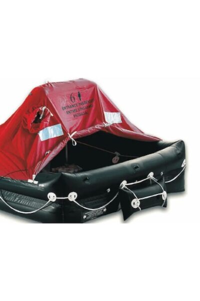 TNG Outdoor Plută de salvare moale (Franța) - 10 locuri, carcasă rigidă, apro...