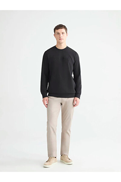 LC Waikiki Ανδρικό φούτερ με στάμπα Crew Neck