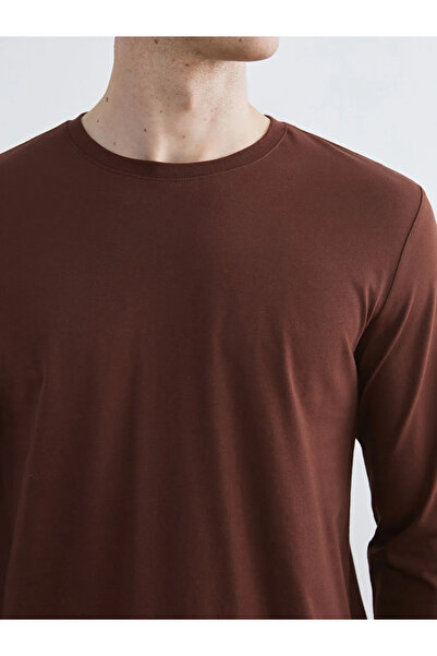 LC Waikiki Crew Neck Long Sleeve Men's T-Shirt