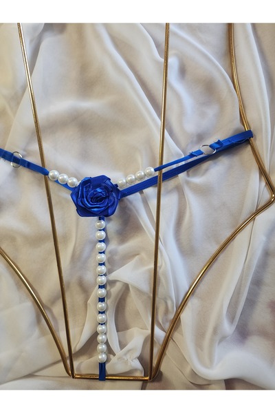 G&H UNDERWEAR Chiloți tanga cu perle