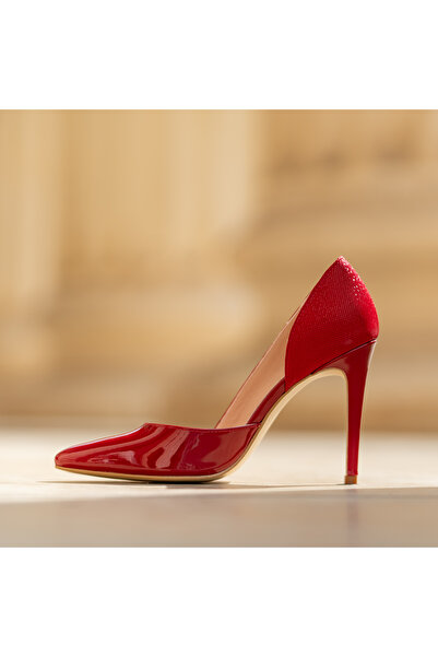 OEM Aime Red Stiletto Shoes - 37