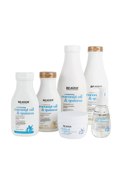 Beaver Balsam hidratant cu ulei de cocos și quinoa 350 ml