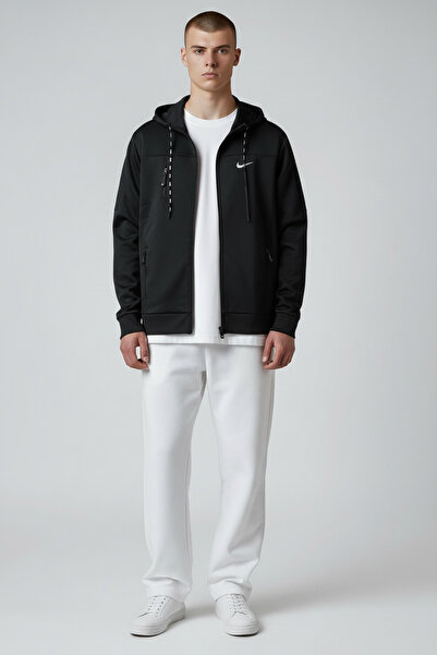 Butik Slim Fit Scuba Stretch Fabric Tracksuit Top