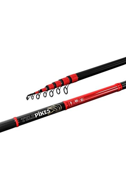 DELPHİN Lansetă telescopică TELEPIKES 6m, 85g, 7 secțiuni, transport 135cm