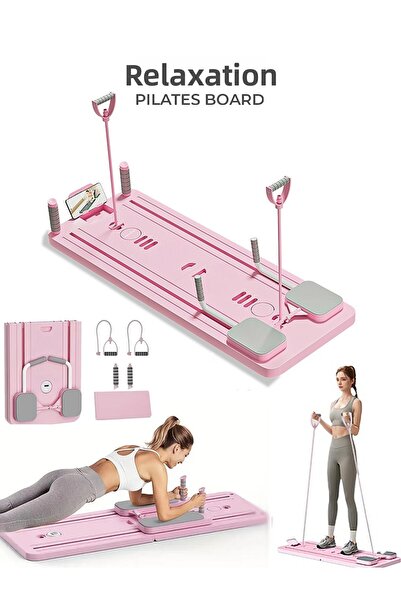 Relax Foldable Multifunctional Pilates Reformer Board – Full Body Exercise Equipment