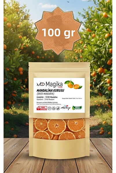 Magika Design 100 جرام من اليوسفي المجفف طبيعياً، إنتاج محلي من الحصاد الطازج...