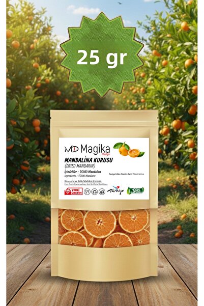 Magika Design 25 جرام من الماندرين المجفف، حصاد طازج، إنتاج محلي، 100% ماندري...