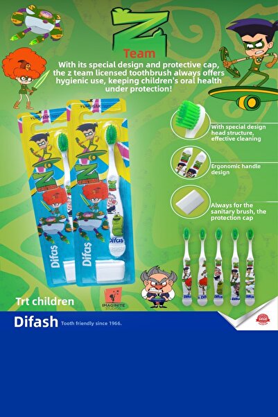 Difaş Z Set Children's Toothbrush Soft