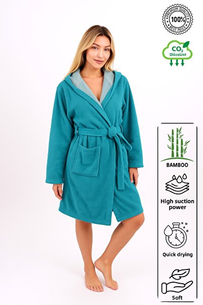 Dotamess Lida Luxury Bamboo Bathrobe Dressing Gown