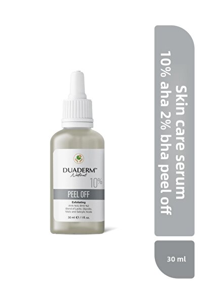 Duaderm 10% Aha 2% Bha Peel Off Skin Care Serum 30 ml