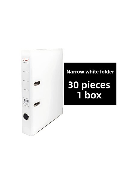 qitap Narrow Folder White 30-Piece Box (30 Pieces)