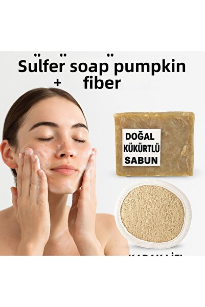 Velit Şemin Şifa Naturel ⭐   مجموعة التنقية الطبيعية – صابون الكبريت + ألياف ...
