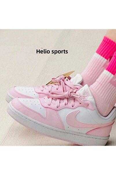 Nike Girls' Sneakers Court Borough Low Recraft Sneaker Teenage Girls' Sports Shoes