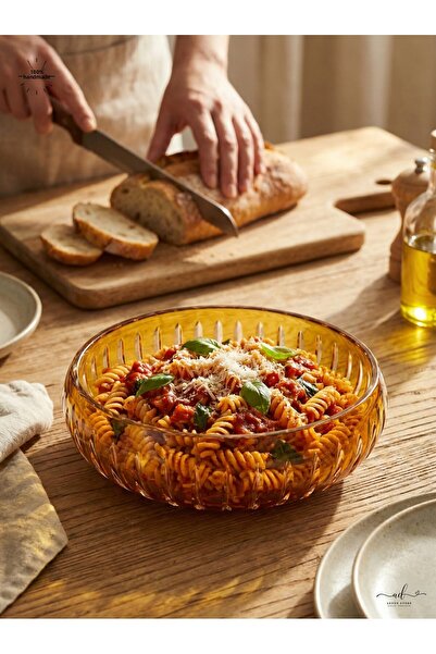 AKDEN STORE وعاء تقديم أدوات المائدة المزخرفة المصنوعة يدويًا من الكريستال