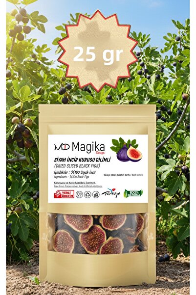 Magika Design 25 Gr Black Fig Dried Fruit Chips, Fresh Harvest, Domestic Prod...