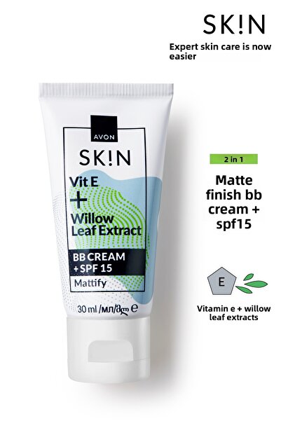 AVON Nutra Effects Matte BB Cream - 30 ml. Nuanță deschisă