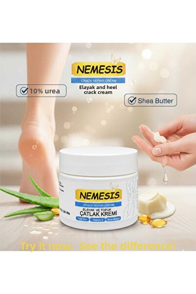 Nemesis Hand, Foot and Heel. Cracked .Mushroom. Odor-Removing Cream 100ml