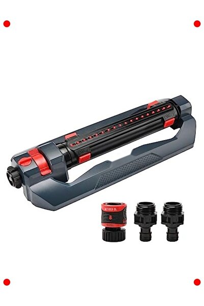 markentegra Niche Area 3-Way Turbo Oscillating Lawn Sprinkler Set