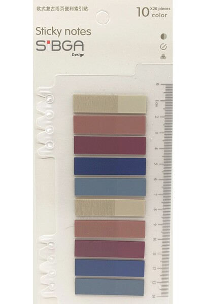 sibga tasarım Postit ملون شفاف Post-it Post It.علامة مرجعية للكتاب، ورق ملاحظ...