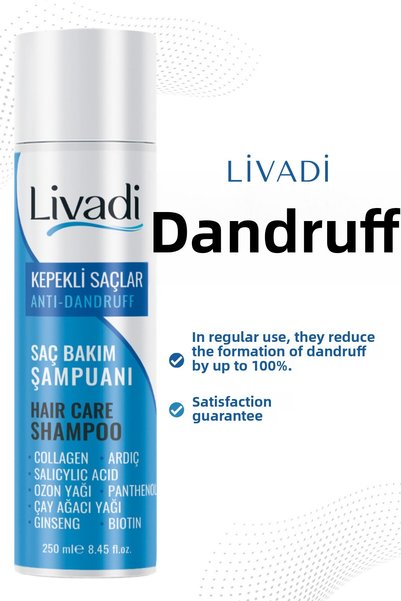 livadi 250 ml Care Shampoo - Effective Against Dandruff