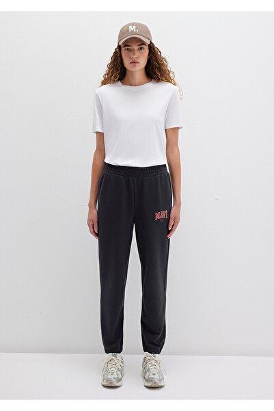 Mavi AnthracitE logo PrintEd SwEatpants - 1010757 -80106