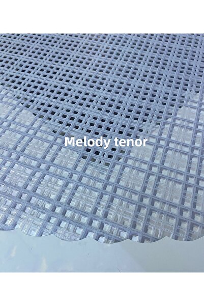 SALMAN Transparent Coating Straw Luxury Wipeable Smooth Surface Non-Slip Checkered Pvc Round Oilcloth Tablecloth