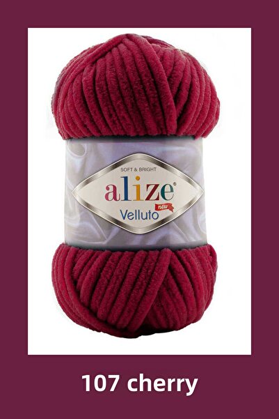 Alize سترة محبوكة يدوية مخملية من Velluto، أحذية طويلة، بطانية، خيط حياكة وشا...