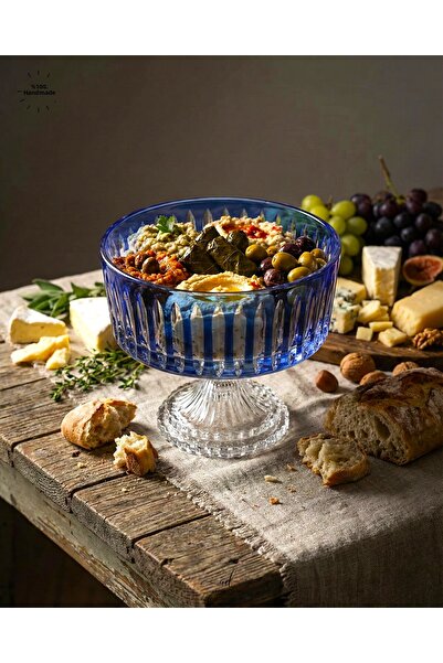 AKDEN STORE Cutting Handcrafted 19cm Medium Size Sandra Bowl