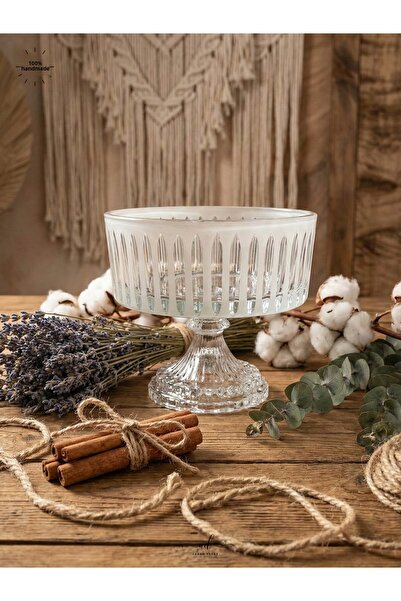 AKDEN STORE Cutting Handcrafted 19cm Medium Size Sandra Bowl