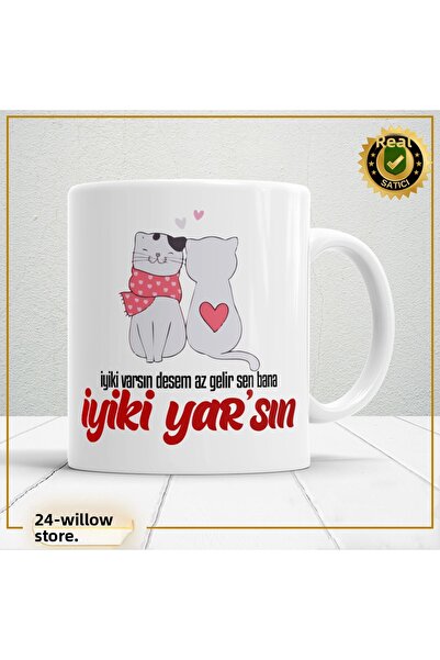 WİLLOW STORE كوب خزفي لعيد الحب، خاص بالمحبين، الحب، والحب - 135