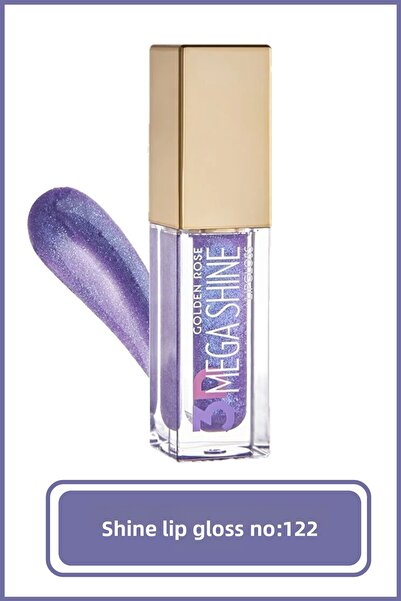 Golden Rose ملمع الشفاه جولدن روز ثري دي ميجا شاين رقم 122