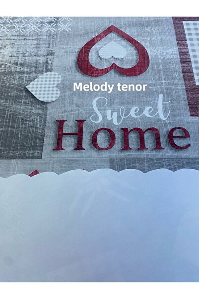 polset Lined Non-Slip Burgundy Heart Polka Dot Printed Easy to Wipe Pvc Round Oilcloth Tablecloth