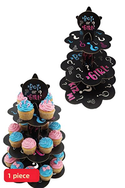 Baloncu Dede Βάση για τούρτες για πάρτι για αποκάλυψη φύλου μωρού, αγόρι ή κορίτσι, προμήθειες για πάρτι αποκάλυψης φύλου