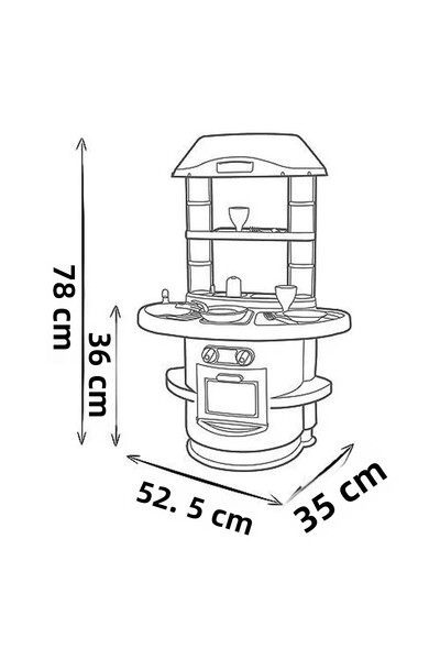 TOYFEST Smoby Nova Kitchen Set