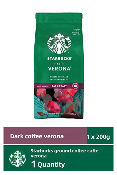 starbucks coffee Verona Blend Ground Coffee 200 g