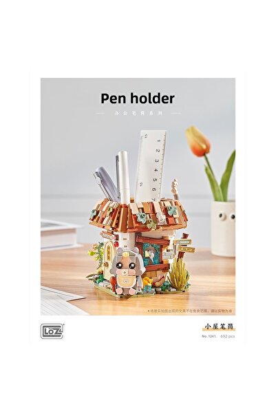 welcomein 692 Pieces Loz Block Toy Mini Pen Holder Block Set