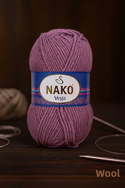 NAKO خيط حياكة يدوي من فيجا 10237 أرجواني