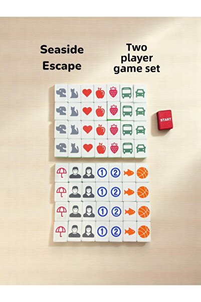 Katmanist مجموعة ألعاب الطاولة Tiktok ذات الطابع الحجري (حجر بلاستيكي - لوح م...