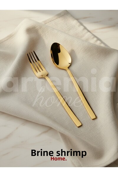 Artemia Home طقم أدوات مائدة ريفا جولد 60 قطعة