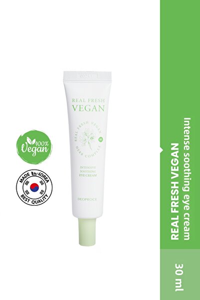 DEOPROCE كريم نباتي مرطب للعناية بالعينين 30 مل - مكونات طبيعية، مضاد للهالات...