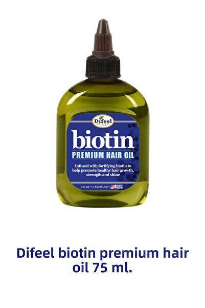 Difeel Biotin Special Hair Care Oil for Thin and Slow-Growing Hair 75ml