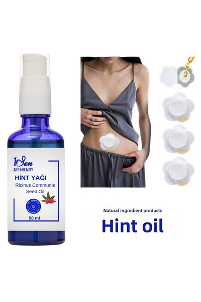 1senartbeauty زيت الخروع 100% خالٍ من الهيكزان (ريسيوس كومونيس إل) - زيت تجدي...