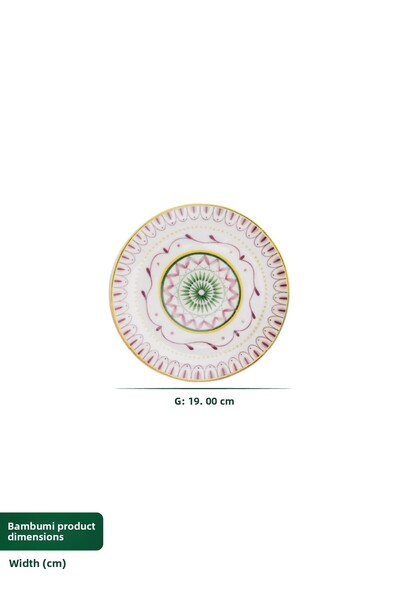 Bambum Modern 6-Piece Cake Plate Angel