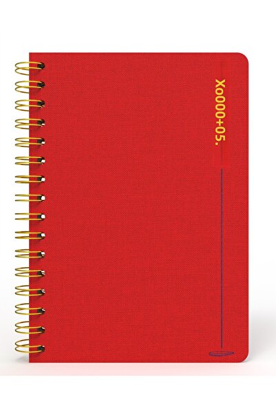 Meli Melek Melimelek Checkered Notebook Purple (Cloth Cover) - Ceyda Düvenci