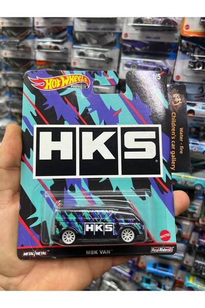 HOT WHEELS Hks 'MbK Van' 'منتج نادر بمقياس 1.64'