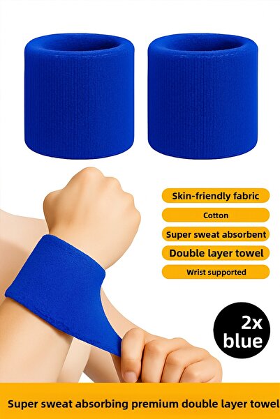 GAZELMANYA 2 Pcs Towel Wristbands Hand Wristbands Football Basketball Tennis ...